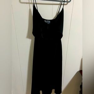 Rue 107 black tie front sexy dress plus size 1x 14/16 new without tags